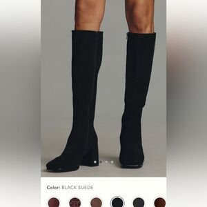 Jeffrey Campbell Hot Lava Boots in Black Suede